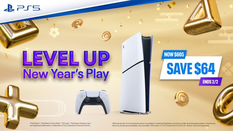 (For Singapore) Level Up New Year’s Play! Purchase PlayStation 5 and stand a chance to win rewards!