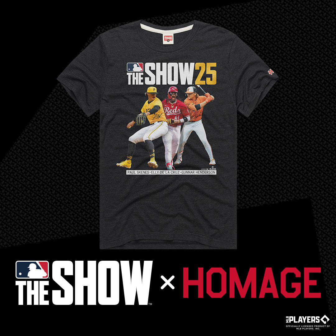 Introducing MLB The Show x Homage apparel partnership