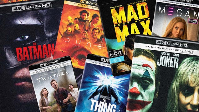 Amazon Is Doing A Really Big 4K Blu-Ray Sale