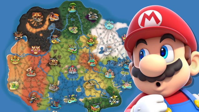 Mario Kart World’s Map Is Much Bigger Than You Might Expect
